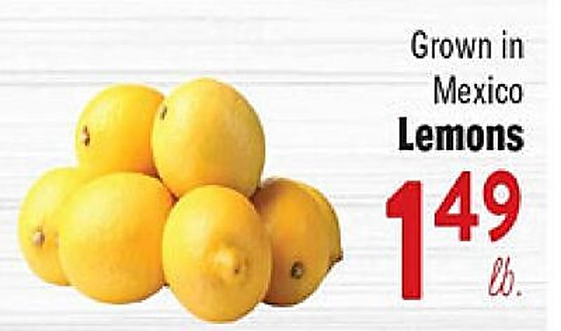 Lemons - Rio Valley Market weekly ad deal