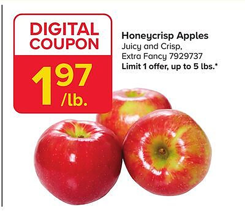 Honeycrisp Apples - Giant Food Stores weekly ad deal