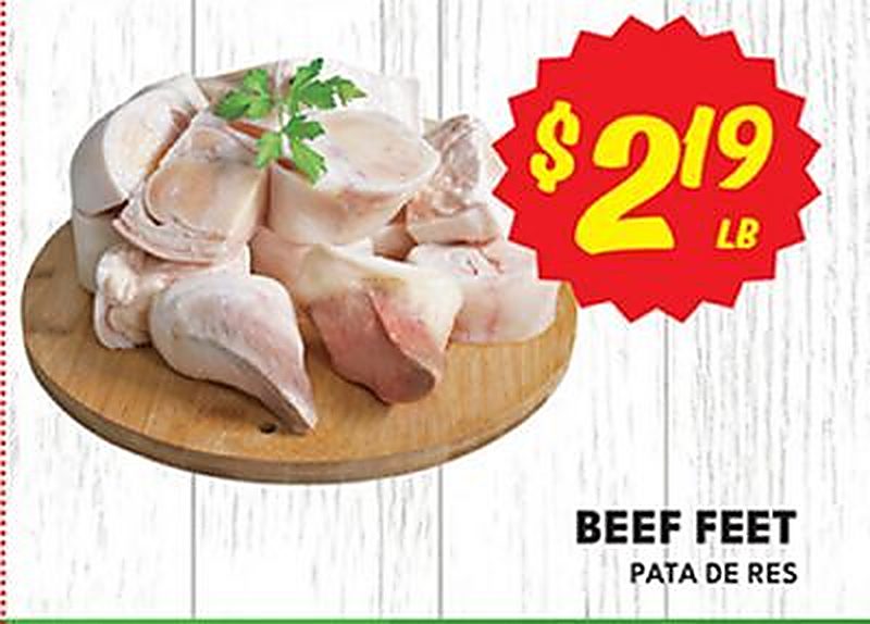 BEEF FEET - Ideal Market weekly ad deal