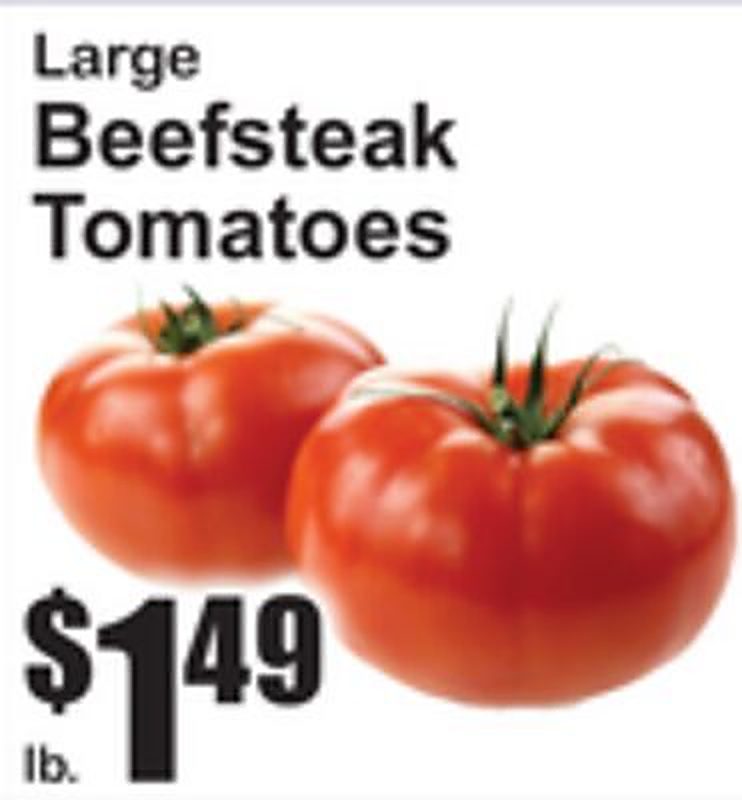 Large Beefsteak Tomatoes - Superfresh weekly ad deal