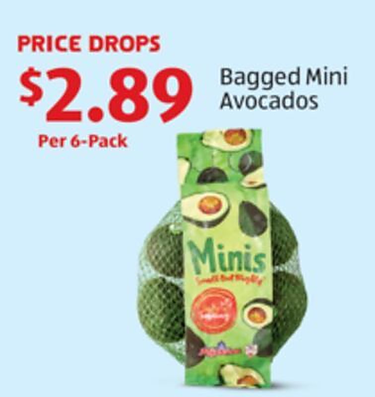 Bagged Mini Avocados - Aldi weekly ad deal
