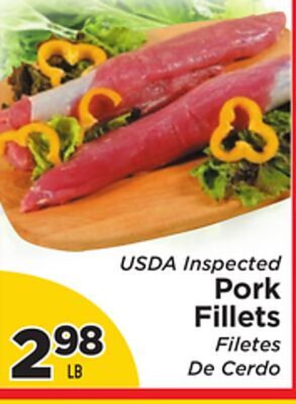 USDA Inspected Pork Fillets - Presidente Supermarketss weekly ad deal