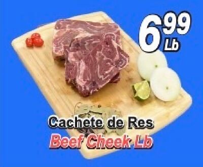 Beef Cheek - El Mezquite Market weekly ad deal