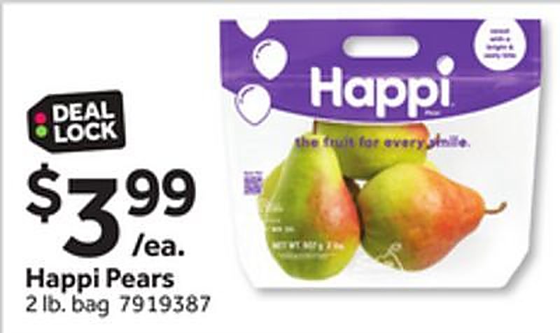 Happi Pears - Stop & Shop weekly ad deal