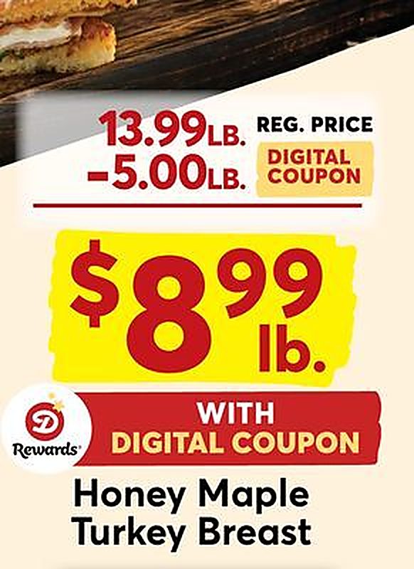 Honey Maple Turkey Breast - Dierbergs weekly ad deal