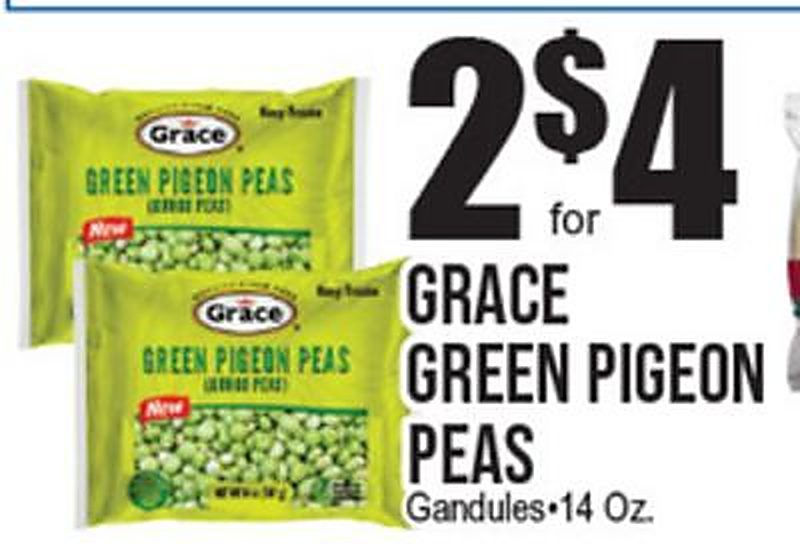 GRACE GREEN PIGEON PEAS - Extra Supermarket weekly ad deal