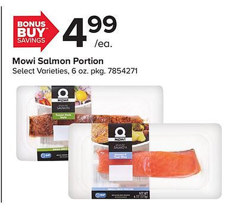 Mowi Salmon Portion - Martin's Foods weekly ad deal