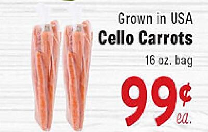 Cello Carrots - Rio Valley Market weekly ad deal