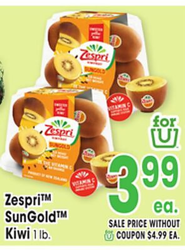 Zespri™ SunGold™ Kiwi - Jewel Osco weekly ad deal