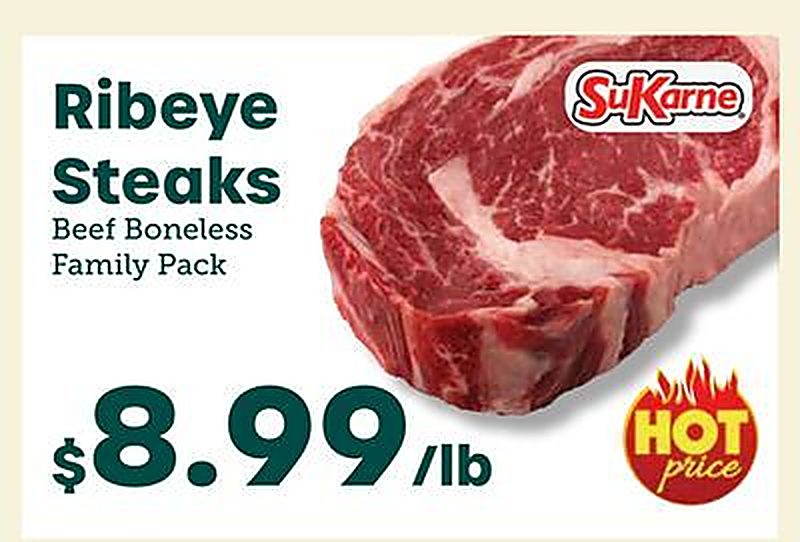Ribeye Steaks - Little Giant Farmers Market weekly ad deal