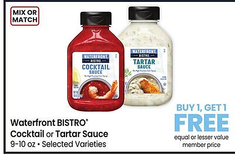 Waterfront BISTRO® Cocktail or Tartar Sauce
