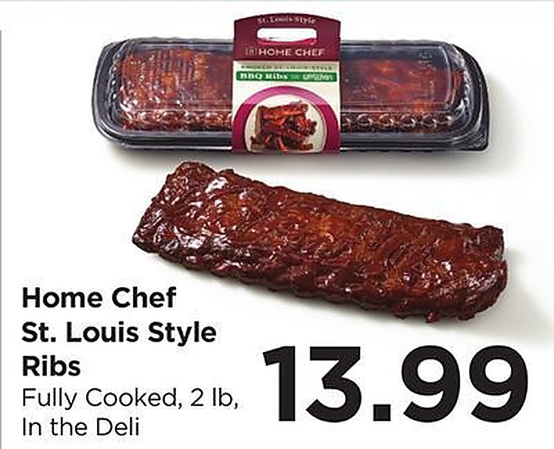 Home Chef St. Louis Style Ribs - Food 4 Less weekly ad deal