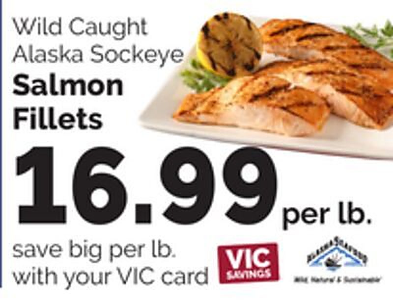 Salmon Fillets - Harris Teeter weekly ad deal