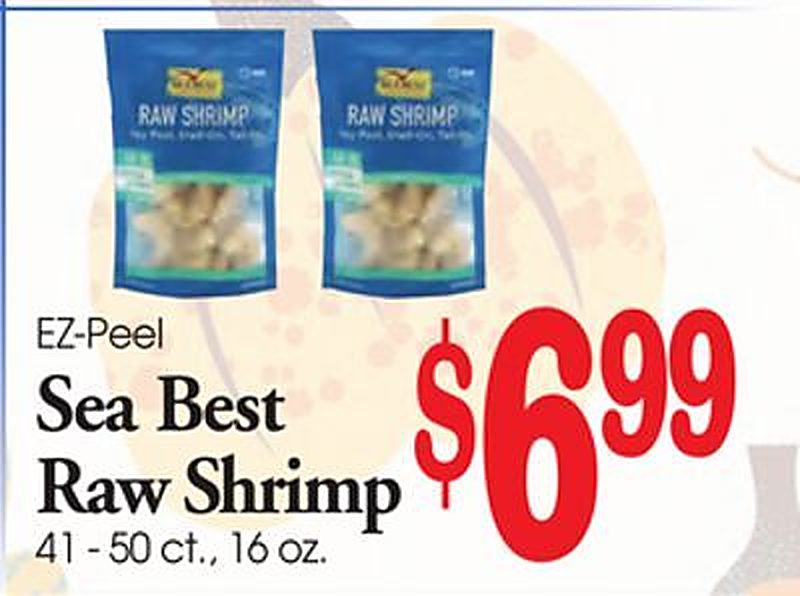 EZ-Peel Sea Best Raw Shrimp - Value Fresh Marketplace weekly ad deal