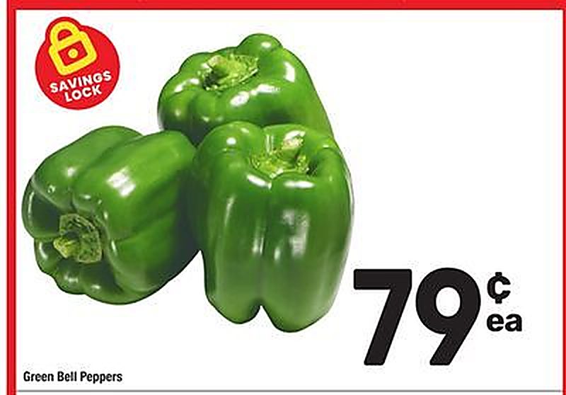 Green Bell Peppers - Randalls weekly ad deal