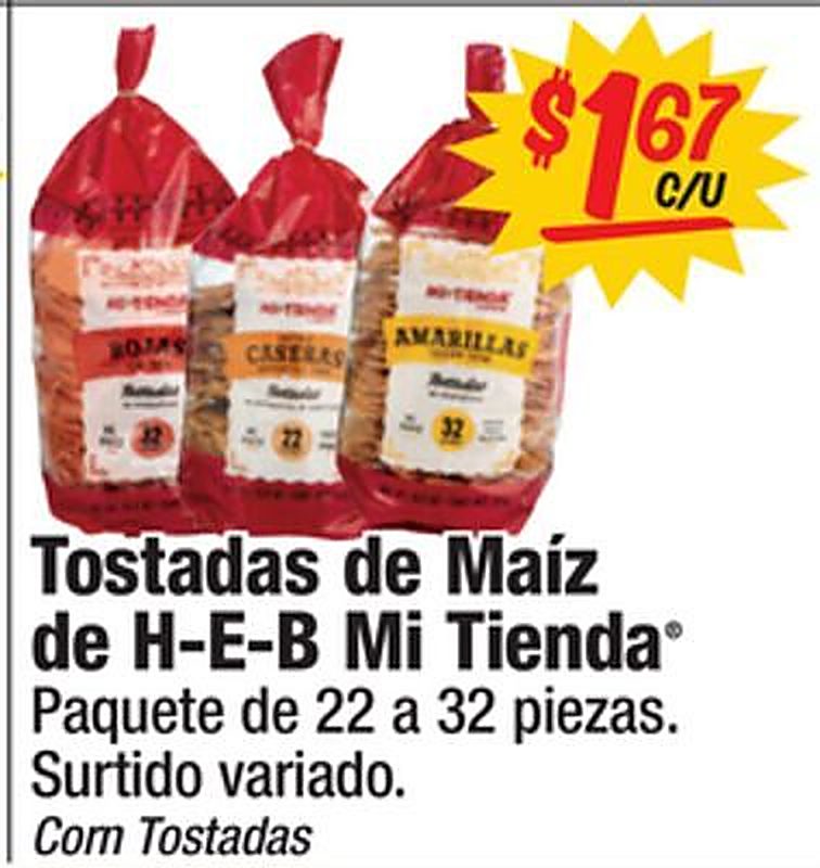 Corn Tostadas - Mi Tienda weekly ad deal