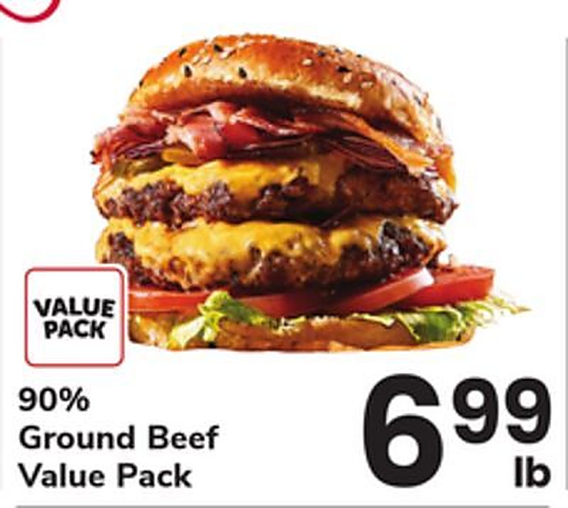 90% Ground Beef Value Pack - Acme Markets weekly ad deal