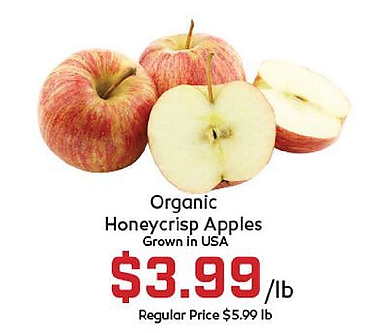 Organic Honeycrisp Apples - Gus's Market weekly ad deal
