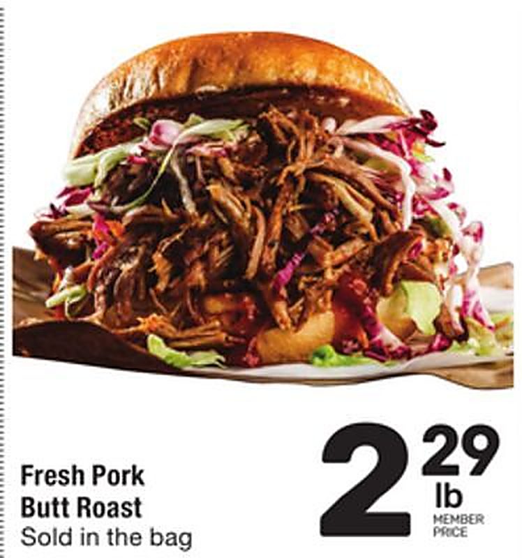 Fresh Pork Butt Roast - Tom Thumb weekly ad deal