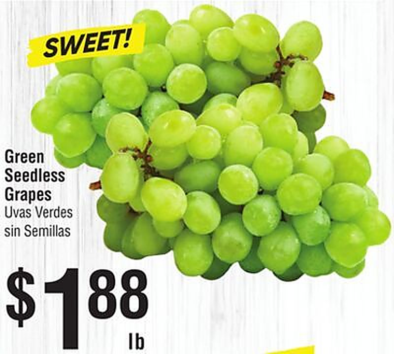 Green Seedless Grapes - Smart & Final weekly ad deal