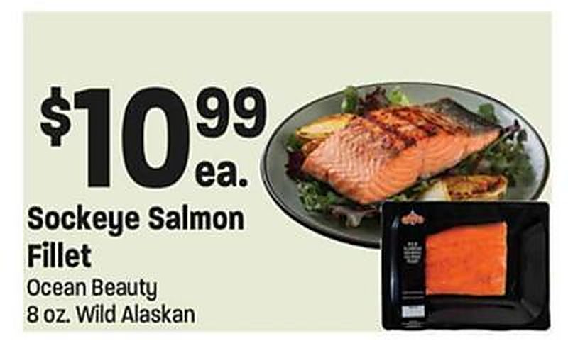 Sockeye Salmon Fillet - Lees Marketplace weekly ad deal