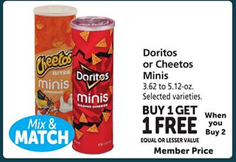 Doritos or Cheetos Minis