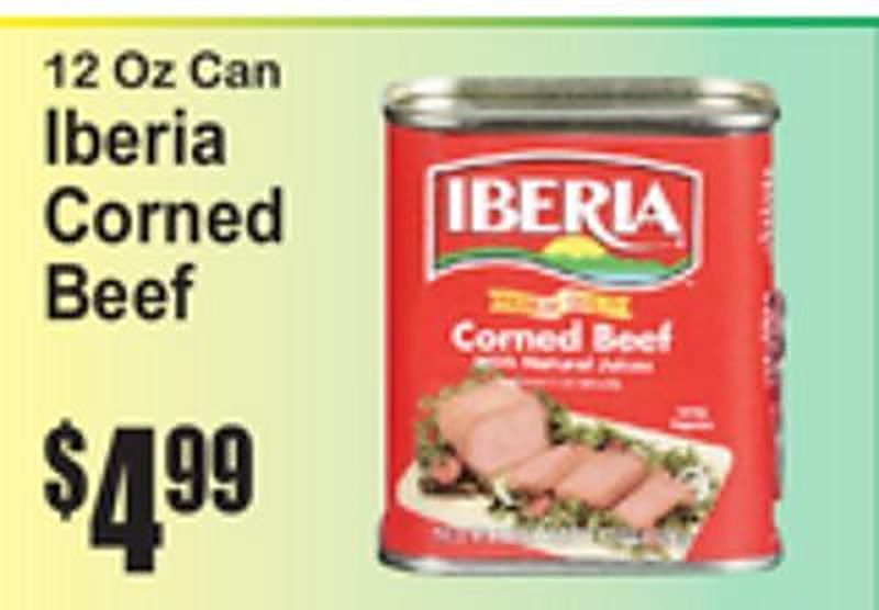 12 Oz Can Iberia Corned Beef - Superfresh weekly ad deal