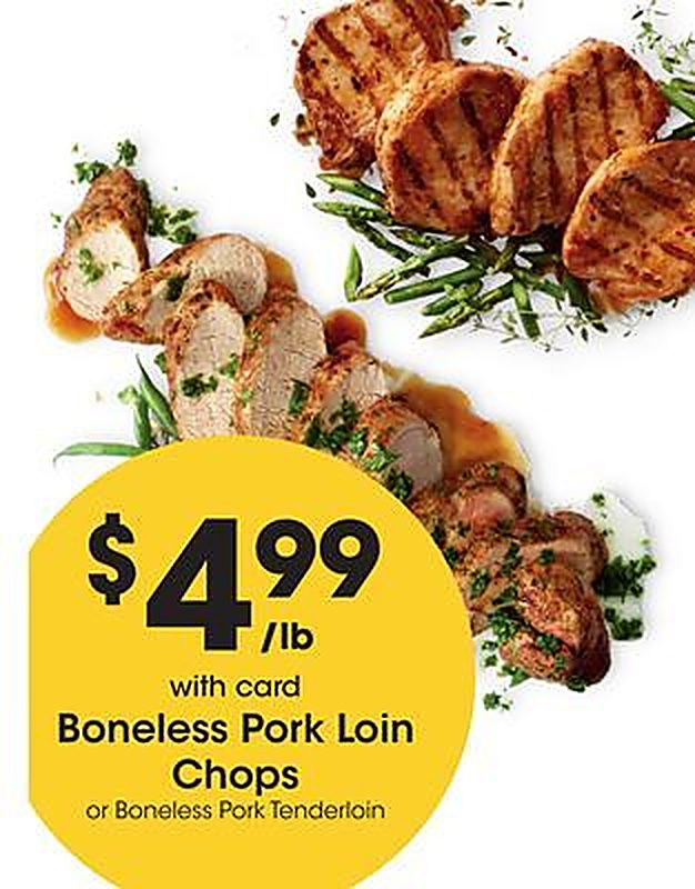 Boneless Pork Loin Chops - QFC weekly ad deal