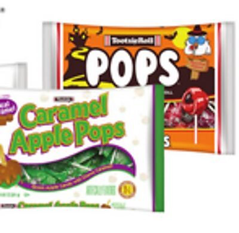 Blow Pop Halloween Bag, Tootsie Pops Original or Minis or Caramel Apple Pop 9.9-121 ct. - Dollar General weekly ad deal
