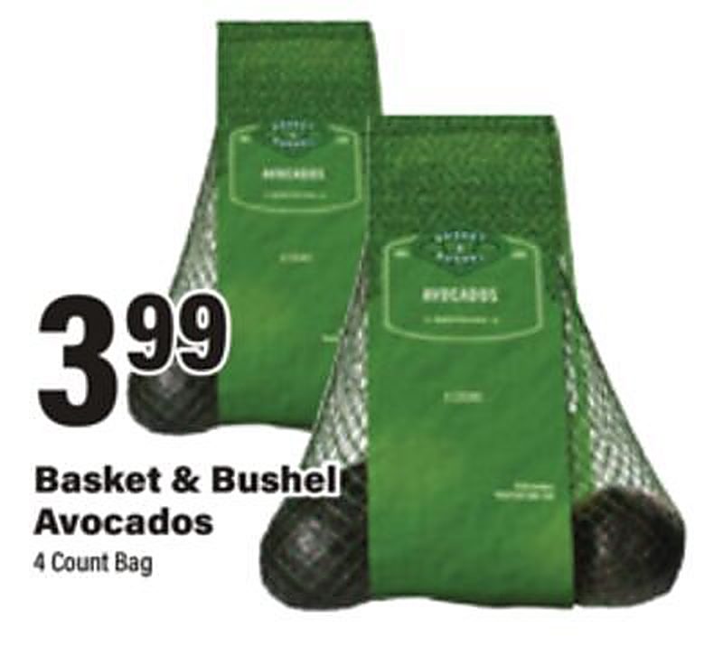 Basket & Bushel Avocados - Big Y weekly ad deal