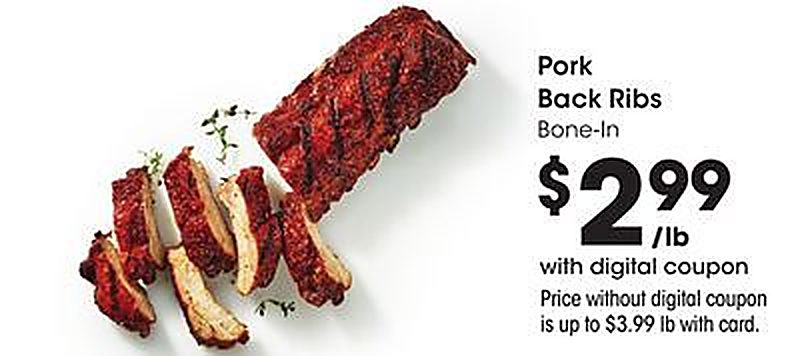 Pork Back Ribs - Pick 'n Save weekly ad deal