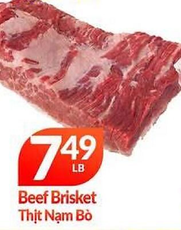 Beef Brisket - Lams Seafood Market weekly ad deal