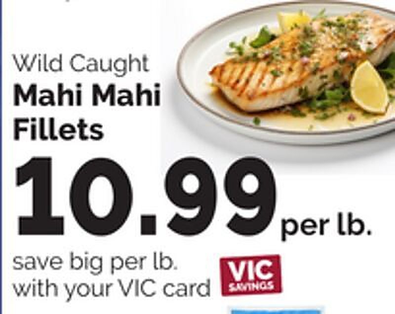 Mahi Mahi Fillets - Harris Teeter weekly ad deal