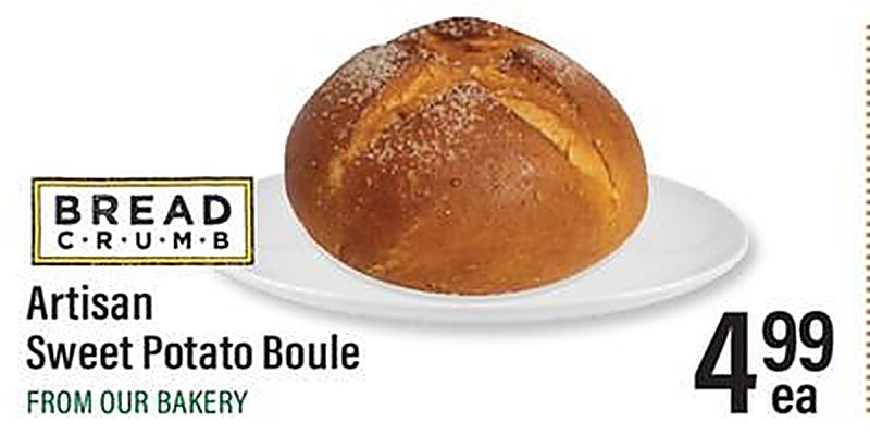 Artisan Sweet Potato Boule FROM OUR BAKERY - Lowes Foods weekly ad deal