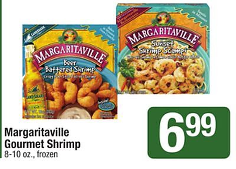 Margaritaville Gourmet Shrimp - Shaws weekly ad deal
