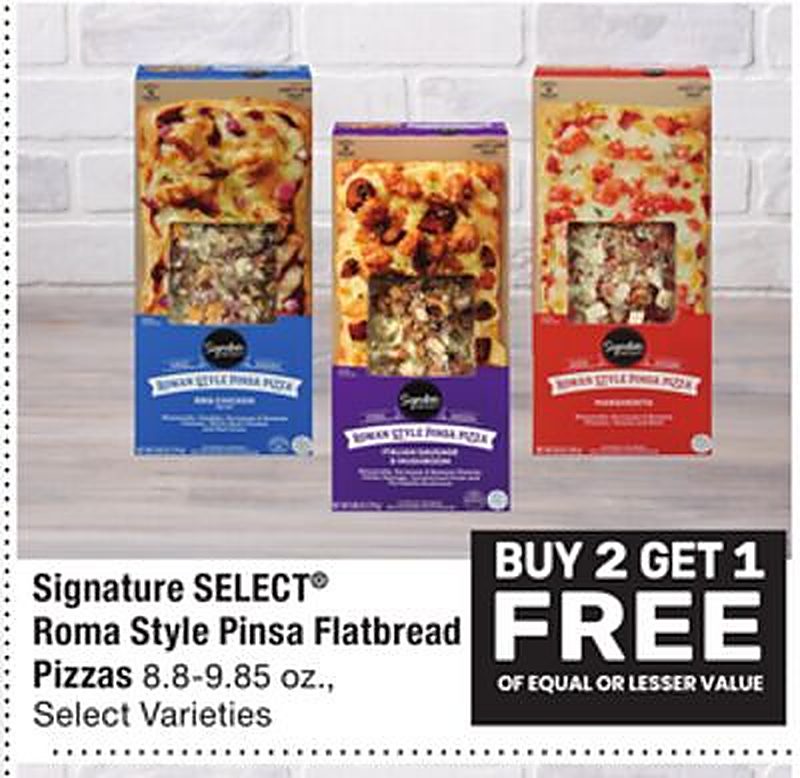Signature SELECT® Roma Style Pinsa Flatbread Pizzas