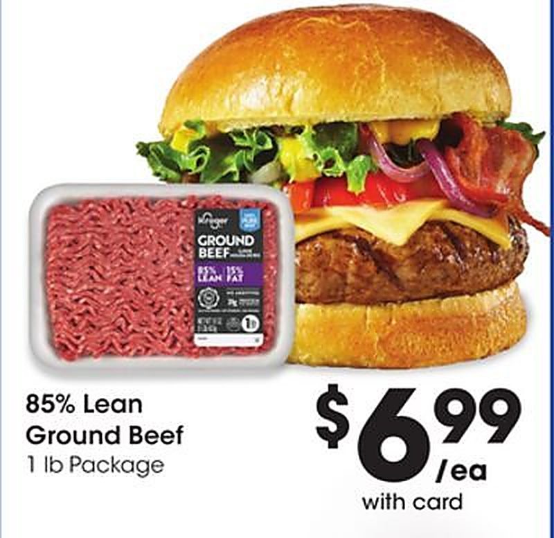85% Lean Ground Beef - QFC weekly ad deal