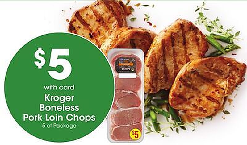 Kroger Boneless Pork Loin Chops - Pick 'n Save weekly ad deal