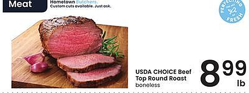 USDA CHOICE Beef Top Round Roast - Albertsons weekly ad deal