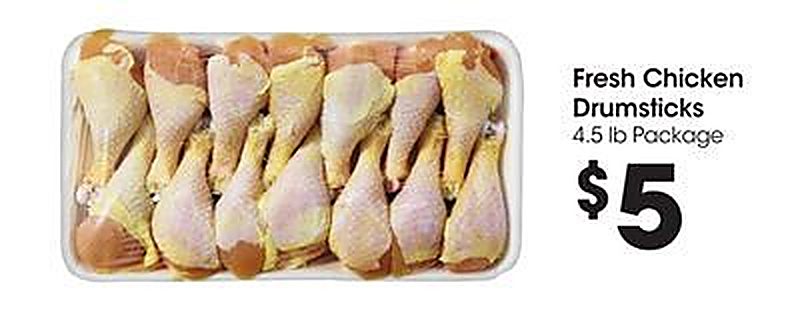 Fresh Chicken Drumsticks - Foods Co weekly ad deal
