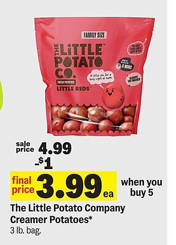 The Little Potato Company Creamer Potatoes* - Meijer weekly ad deal