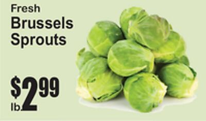 Fresh Brussels Sprouts - Superfresh weekly ad deal