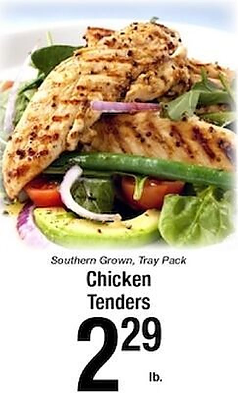 Chicken Tenders - Harvest Foods weekly ad deal
