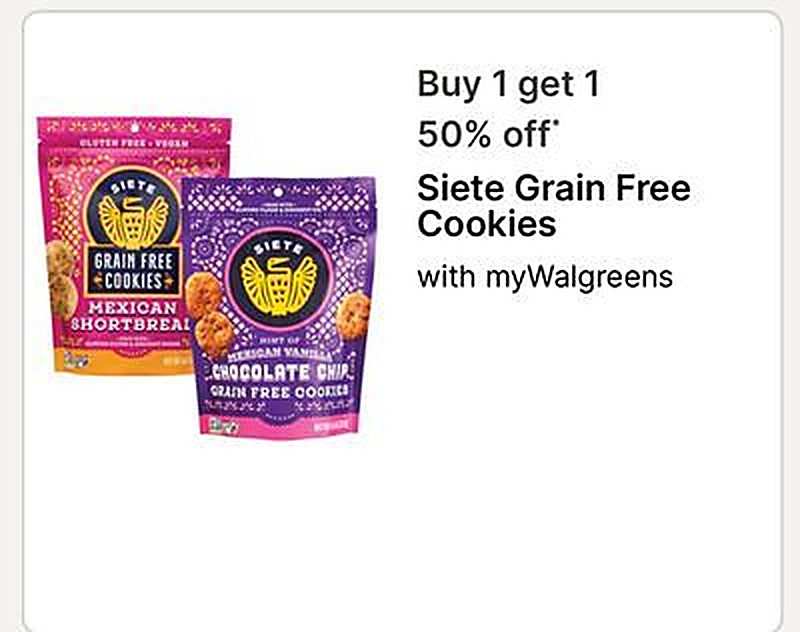 Siete Grain Free Cookies