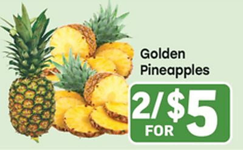 Golden Pineapples - Tony's Fresh Market weekly ad deal