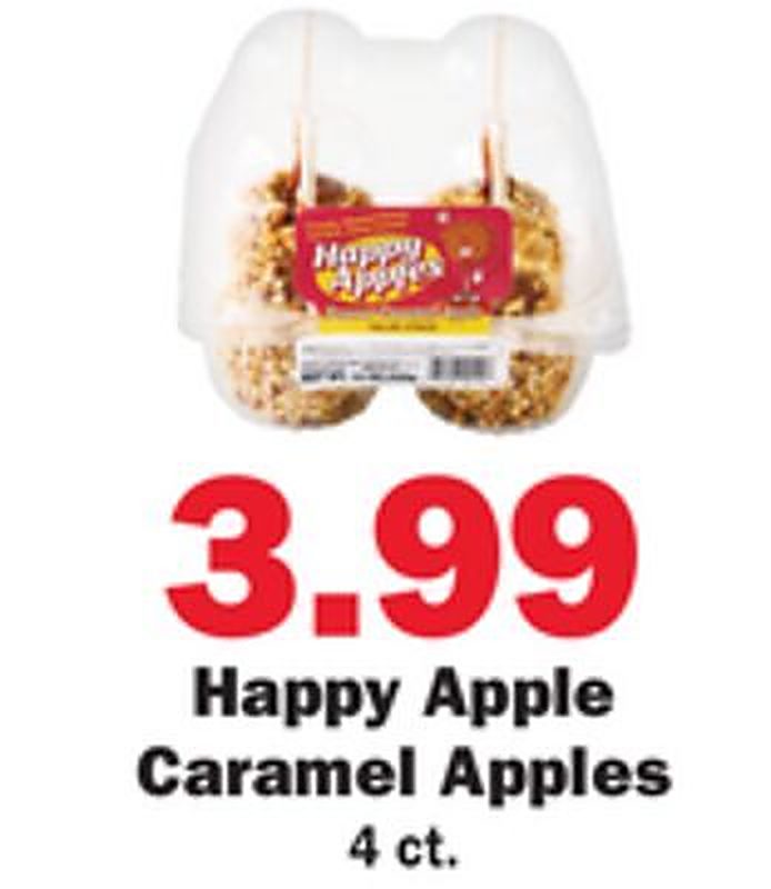 Happy Apple Caramel Apples - Schnucks weekly ad deal