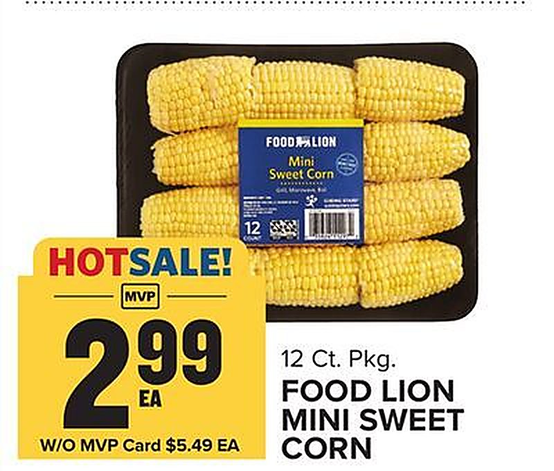 Food Lion Mini Sweet Corn - Food Lion weekly ad deal
