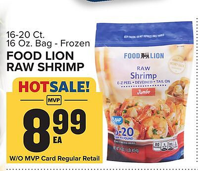 Food Lion Raw Shrimp - Food Lion weekly ad deal