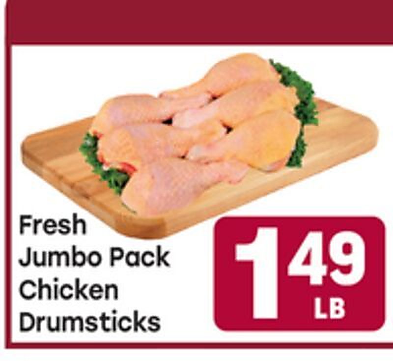 Fresh Jumbo Pack Chicken Drumsticks - Tony's Fresh Market weekly ad deal