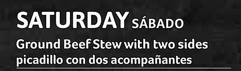 Ground Beef Stew with two sides - Fresco Y Mas weekly ad deal
